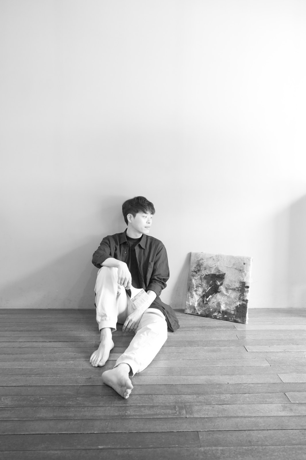 Dae Hak Oh in the studio